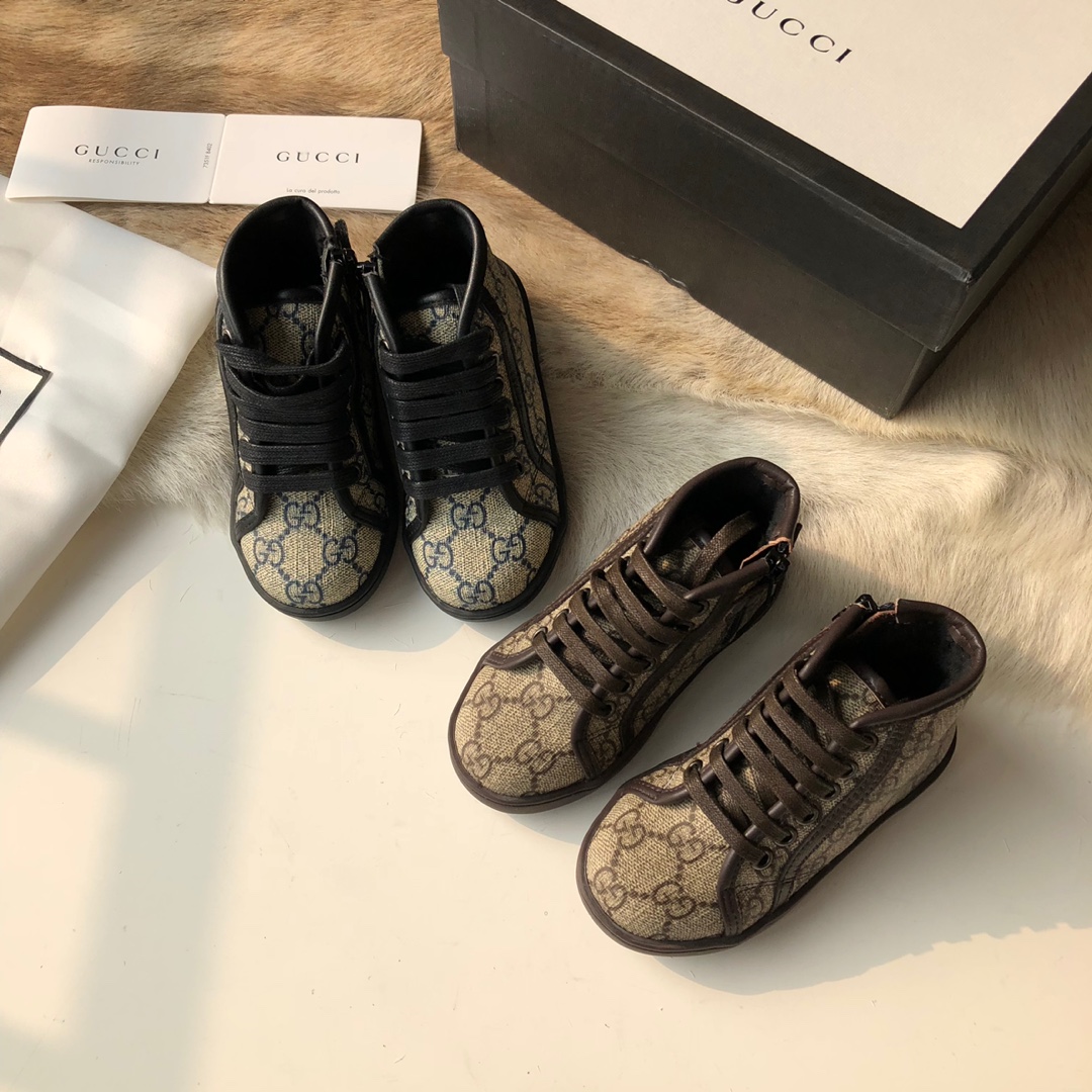 gucci童鞋33码鞋子多大,gucci童鞋尺码 【gucci高帮童鞋 】儿童系带侧拉款儿童产品不做贵的只做对孩子发育好