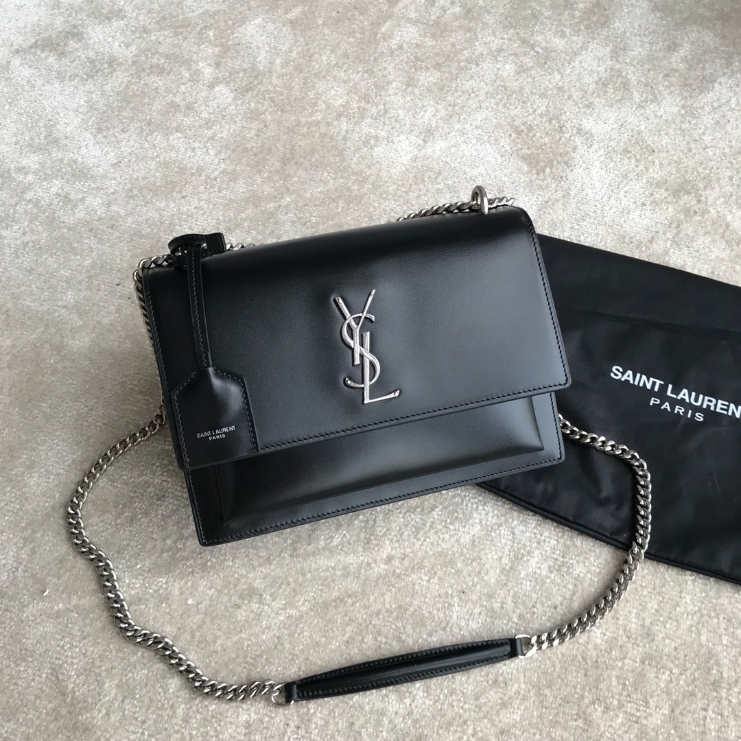 Ysl 圣罗兰牙签纹风琴包 保真 专柜最新款王子文同款 三层内袋 容量足 非常好看 支验 尺寸 22 18 7 Aldi 海外购物超市