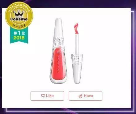 2018年COSME大赏榜单出炉,第一名居然又是TA… 2018年COSME大赏榜单出炉,第一名居然又是TA…