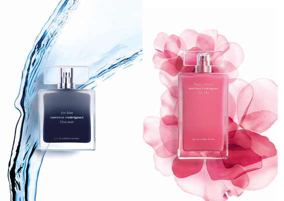 Narciso Rodriguez For Him极致绅蓝香水 For Her桃色花舞女香 全新上市 好物推荐