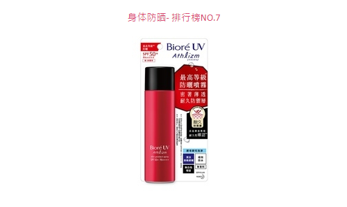 Biore推出完全制霸防晒新单品「 Bioré A极效防晒喷雾」  Biore 乳液 肥皂 柔嫩 保湿 不黏腻 薄透 轻盈 耐汗 宝宝 锁水乳液乳霜 美背 第3张