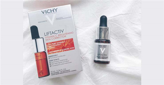 VICHY薇姿15%维生素C超导安瓶使用心得，肤色不均及嘴角暗沉有改善