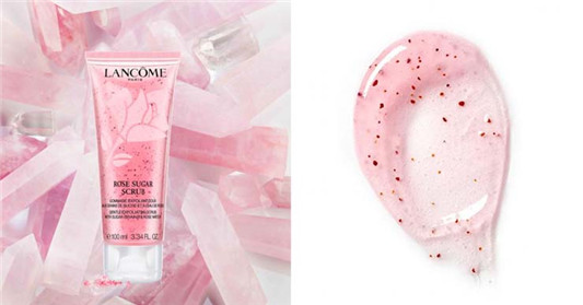 LANCOME兰蔻清滢（粉水）玫瑰果冻补水面膜使用心得