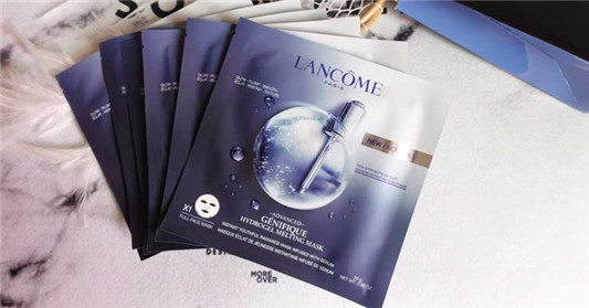 LANCOME兰蔻小黑瓶小嫩膜（肌底精华浸润修护面膜）使用心得