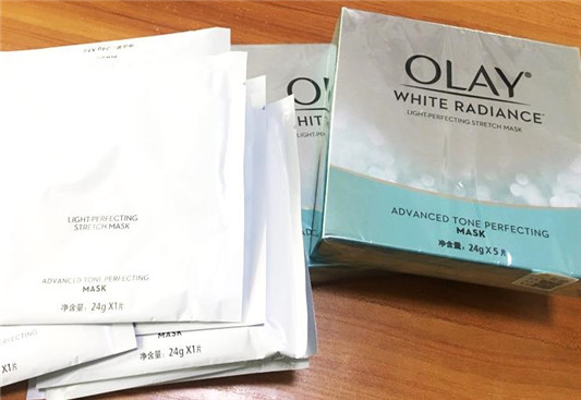 OLAY玉兰油水感透白光塑弹力面膜使用心得，分量超足的美白精华打造净瑕美肌  玉兰 油水 第3张