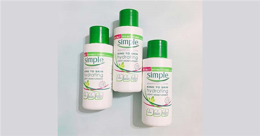 Simple润泽修护乳液使用心得，保湿无负担，轻松简单保养！