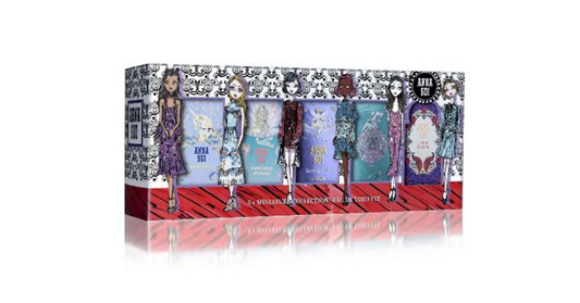 ANNA SUI 安娜苏插画女孩迷你小香礼盒香调及香评
