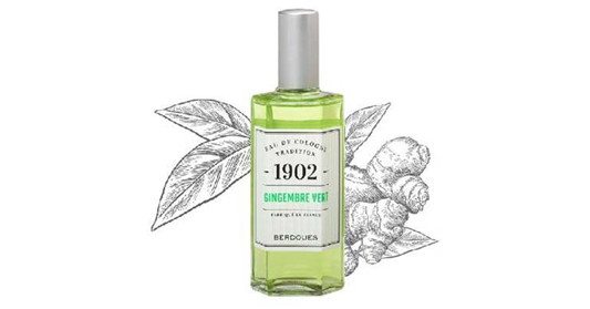 波多斯之香 Berdoues 1902 Gingembre Vert 绿姜- 绿茵晨曦中性古龙水香调及香评