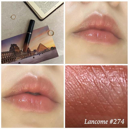 LANCOME兰蔻漆光唇釉#274色号试色分享 彩妆 兰蔻 分享 第2张 LANCOME兰蔻漆光唇釉#274色号试色分享 彩妆 兰蔻 分享 第2张