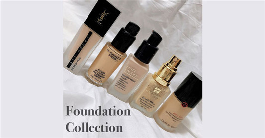 专柜粉底液评比：MAC/YSL/雅诗兰黛/阿玛尼