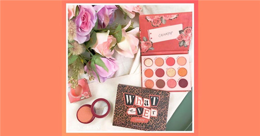COLOURPOP WHATEVER眼影盘与同系列腮红霜试色分享