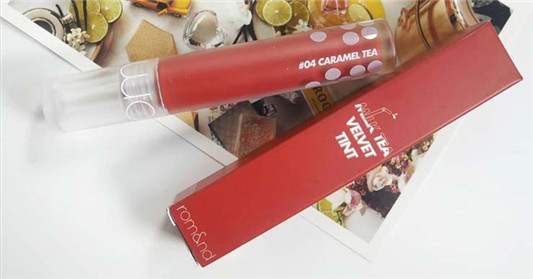 Romand奶茶唇釉#04 Caramel Tea﻿色号试色心得分享