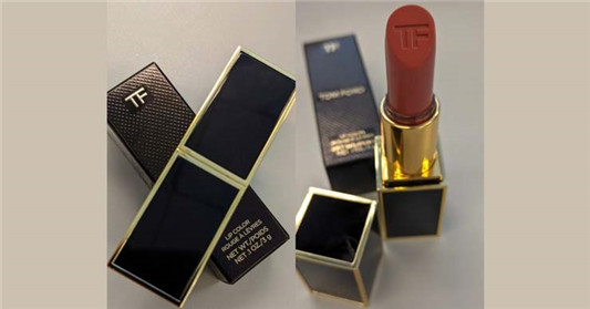 TOM FORD口红01 INSATIABLE手部试色分享  彩妆 口红 手部 第1张