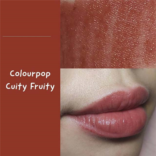 口红试色：mac#mocha、Maybelline#888、Colourpop#Cutie Fruity#Cherry Pickin  彩妆 口红 mocha 第4张