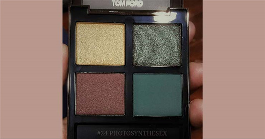 TOM FORD 四色眼影#24 PHOTOSYNTHESEX试色分享