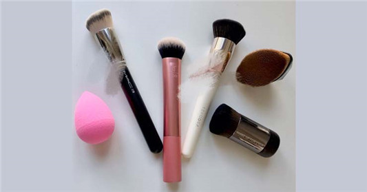 底妆工具分享：Beautyblender、MAC170、shuuemurapetal55、MakeUpForEver 112