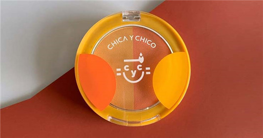 chica y chico双色腮红#01番茄炒蛋色怎么样 韩国chica y chico腮红试色分享