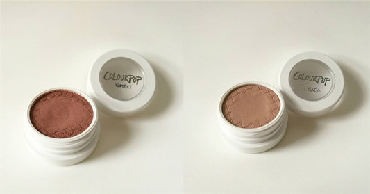 Colourpop土豆泥单色眼影#Wattles#Truth试色 入门藕粉与伪日系珠光