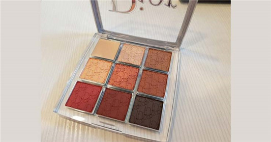 Dior专业后台九色眼影盘新品003试色分享