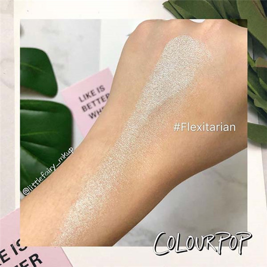 Colourpop Super Shock 高光#Flexitarian试色,推荐给肤色较白的小仙女 彩妆 推荐给 肤色 小仙女 第2张 Colourpop Super Shock 高光#Flexitarian试色,推荐给肤色较白的小仙女 彩妆 推荐给 肤色 小仙女 第2张