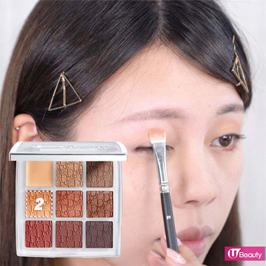 DIOR BACKSTAGE 9格眼影盘开箱!一盒眼影打造约会、上班3种妆容 彩妆 眼影 开箱 妆容 第7张 DIOR BACKSTAGE 9格眼影盘开箱!一盒眼影打造约会、上班3种妆容 彩妆 眼影 开箱 妆容 第7张