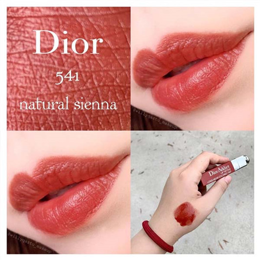 Dior瘾诱超模染唇露#541色号试色分享,红棕铁锈砖红色 彩妆 铁锈 超模 红色 第2张 Dior瘾诱超模染唇露#541色号试色分享,红棕铁锈砖红色 彩妆 铁锈 超模 红色 第2张