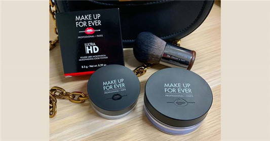 Makeup forever蜜粉与124蜜粉刷组合分享，终于找到命定蜜粉啦