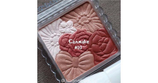 Canmake井田腮红10号试色分享，没特价还是要硬买