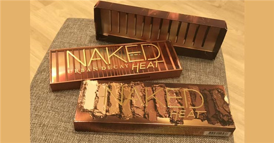 URBAN DECAY眼影盘HEAT不专业试色