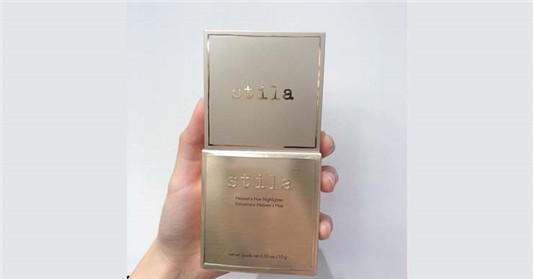 stila诗狄娜天堂幻彩高光粉饼opulence号试色，皮肤像打了水光针一样简直不要太美