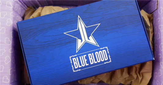 Jeffree Star蓝血眼影盘Blue Blood试色，精致秀气更有女性温柔感