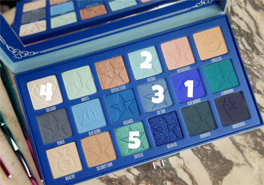 Jeffree Star蓝血眼影盘Blue Blood试色,精致秀气更有女性温柔感 彩妆 更有 秀气 眼影 第6张 Jeffree Star蓝血眼影盘Blue Blood试色,精致秀气更有女性温柔感 彩妆 更有 秀气 眼影 第6张