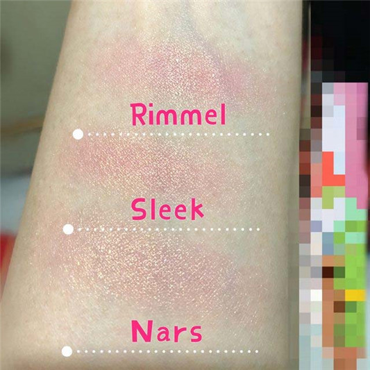 NARS**腮红类似色(SLEEK、RIMMEL)试色,浓淡皆宜怎么刷都不会失手 彩妆 浓淡 腮红 失手 第4张 NARS**腮红类似色(SLEEK、RIMMEL)试色,浓淡皆宜怎么刷都不会失手 彩妆 浓淡 腮红 失手 第4张