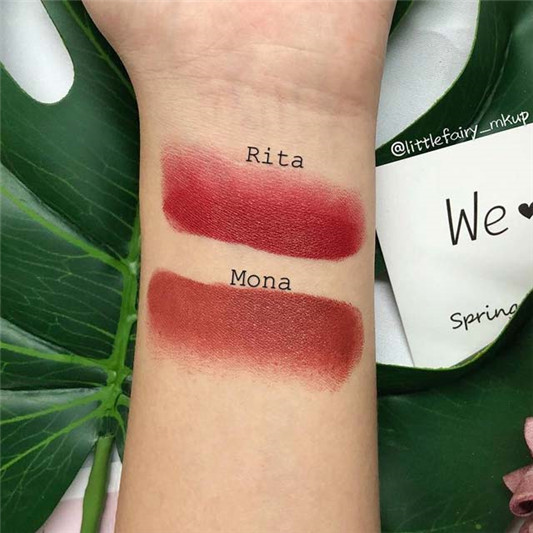NARS圣诞口红套装mona和Rita色号试色,不会卡唇纹持久度也是棒棒的 彩妆 圣诞 口红 持久 第4张 NARS圣诞口红套装mona和Rita色号试色,不会卡唇纹持久度也是棒棒的 彩妆 圣诞 口红 持久 第4张