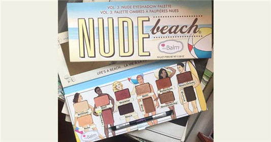 The Balm Nude Beach眼影盘试色，又是一盘暖呼呼的眼影盘