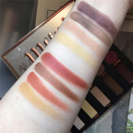 KAT VON D眼影盘手部刷色分享,珠光绵密显色持久度还不错! 彩妆 显色 绵密 还不错 第2张 KAT VON D眼影盘手部刷色分享,珠光绵密显色持久度还不错! 彩妆 显色 绵密 还不错 第2张
