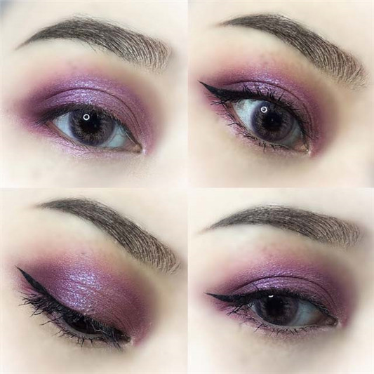 Huda beauty九宫格眼影盘,眼妆紫色控必入! 彩妆 眼影 紫色 眼妆 第4张 Huda beauty九宫格眼影盘,眼妆紫色控必入! 彩妆 眼影 紫色 眼妆 第4张