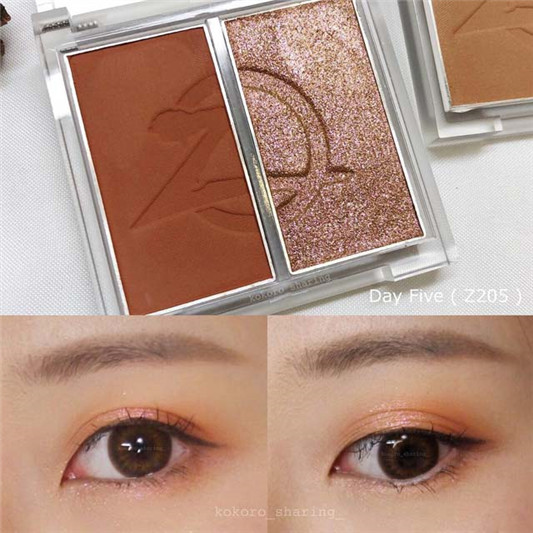 ZENN Eyeshadow Dou**双色眼影试色,美翻的眼影盘! 彩妆 眼影 双色 ** 第4张 ZENN Eyeshadow Dou**双色眼影试色,美翻的眼影盘! 彩妆 眼影 双色 ** 第4张