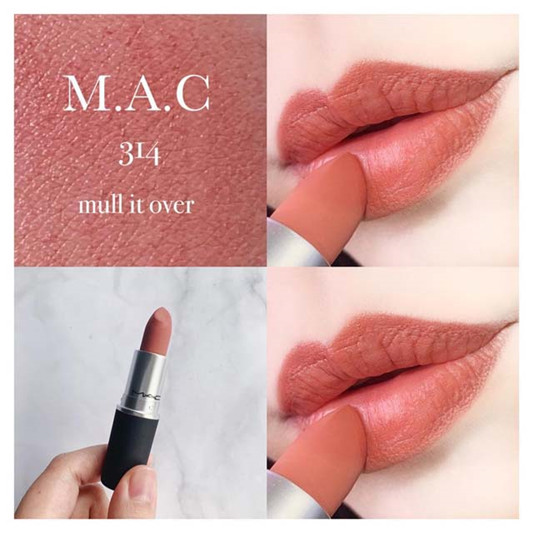 MAC口红#314色号试色分享  彩妆 口红 分享 MAC 第2张