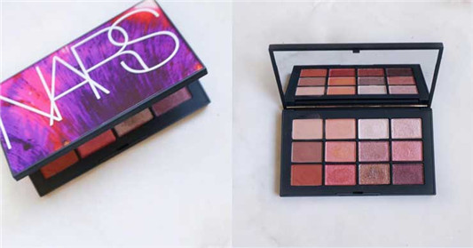 NARS Ignited限量12色眼影盘试色分享