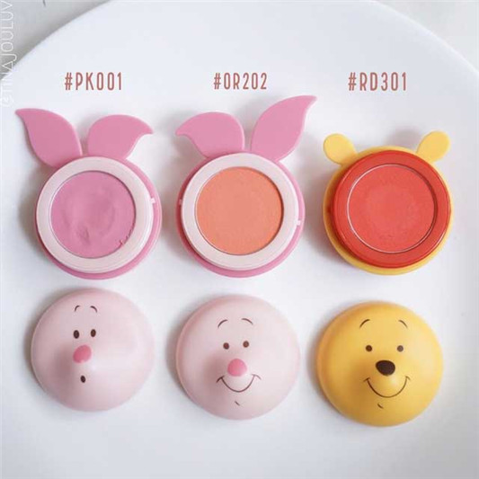 Etude house爱丽小屋和迪士尼合作款腮红霜与唇釉试色分享  彩妆 腮红 迪士尼 爱丽 第2张