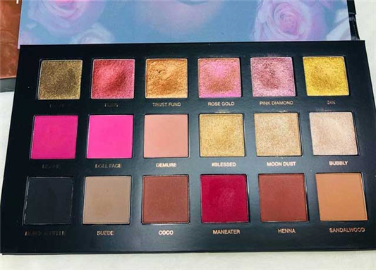 HUDA BEAUTY玫瑰金眼影盘试色分享 彩妆 眼影 玫瑰 分享 第3张 HUDA BEAUTY玫瑰金眼影盘试色分享 彩妆 眼影 玫瑰 分享 第3张