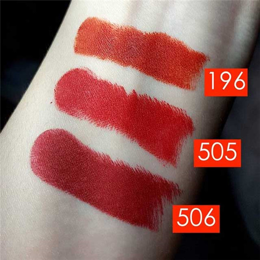 兰蔻迷雾系列哑光口红#196#505#506色号试色分享 彩妆 口红 迷雾 兰蔻 第3张 兰蔻迷雾系列哑光口红#196#505#506色号试色分享 彩妆 口红 迷雾 兰蔻 第3张