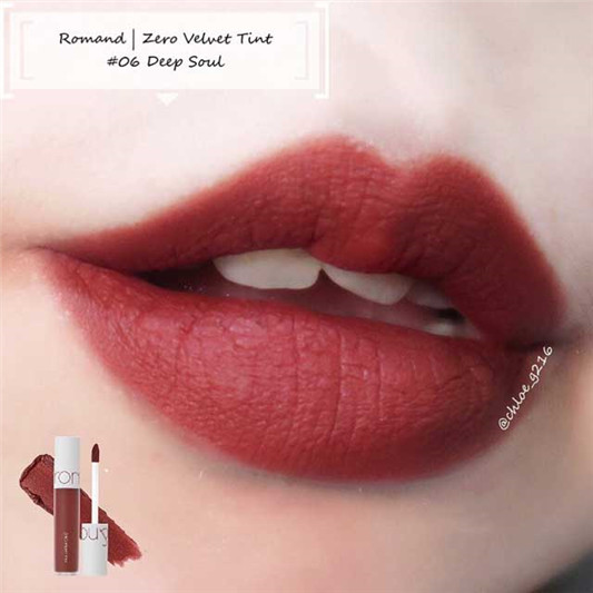 ROMAND唇釉Zero Velvet Tint#06色号试色分享 彩妆 分享 唇釉 ROMAND 第2张 ROMAND唇釉Zero Velvet Tint#06色号试色分享 彩妆 分享 唇釉 ROMAND 第2张