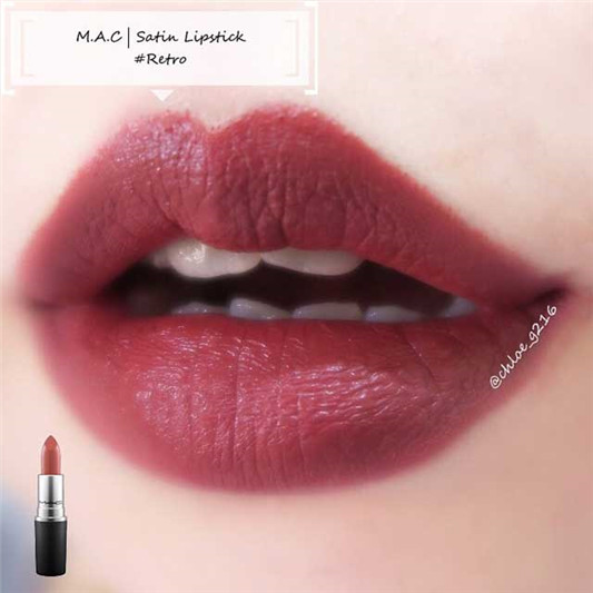 MAC口红#Retro色号试色分享 彩妆 口红 分享 MAC 第2张 MAC口红#Retro色号试色分享 彩妆 口红 分享 MAC 第2张