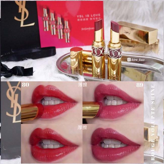YSL金管唇膏#80#89色号试色分享 彩妆 唇膏 分享 YSL 第3张 YSL金管唇膏#80#89色号试色分享 彩妆 唇膏 分享 YSL 第3张