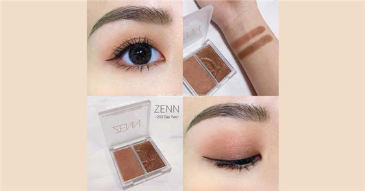 ZENN双色眼影#202 Day Two色号试色分享 彩妆 眼影 双色 分享 第1张 ZENN双色眼影#202 Day Two色号试色分享 彩妆 眼影 双色 分享 第1张
