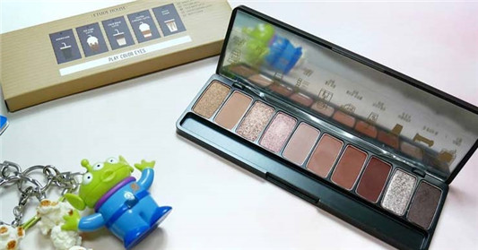 Etude House 爱丽小屋 Play Color Eyes 现磨咖啡特调眼彩盘试色