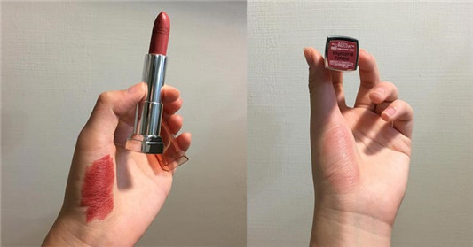 MAYBELLINE美宝莲口红#888色号试色分享