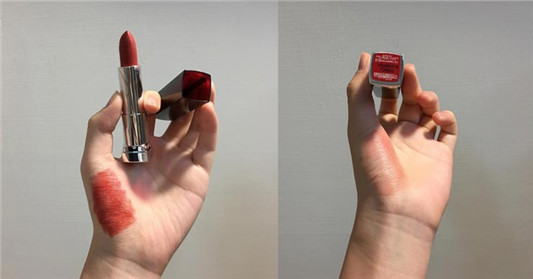 MAYBELLINE美宝莲口红#518色号试色分享